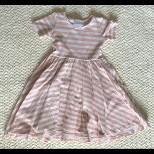 Jellabee Peach Stripe Dress